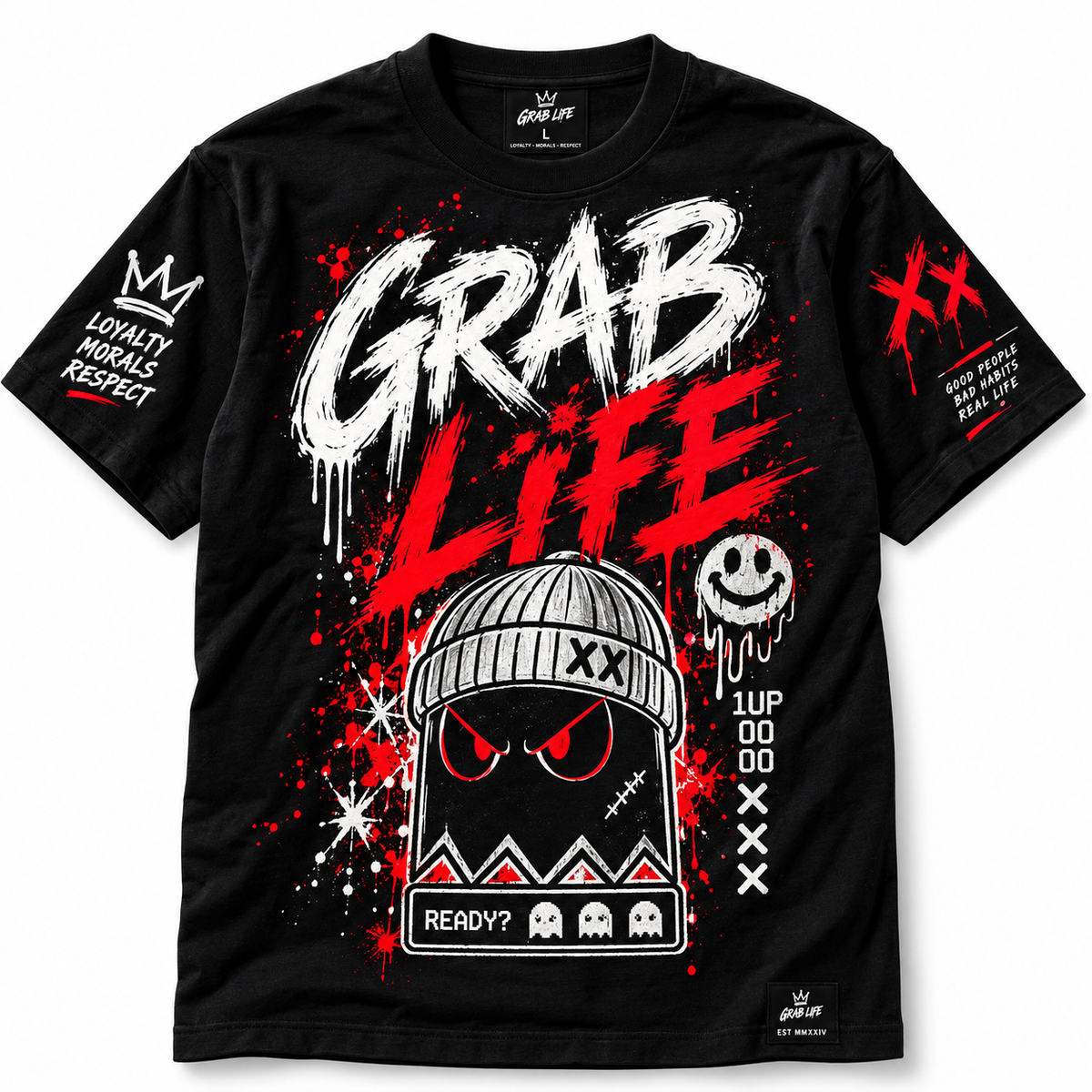 Grab Life Tee (Ready Up)